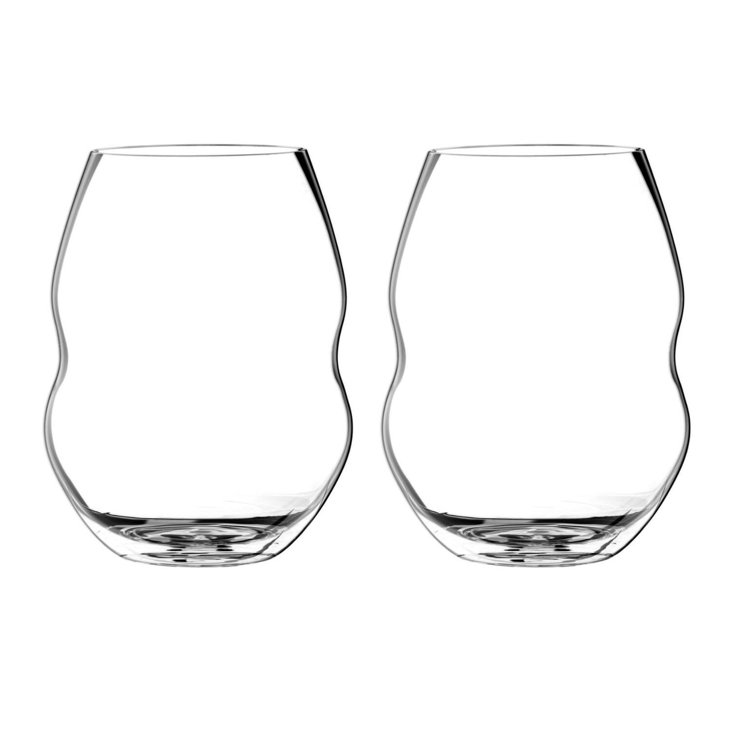 Riedel Swirl Stemless White Wine Glass Set of 6 