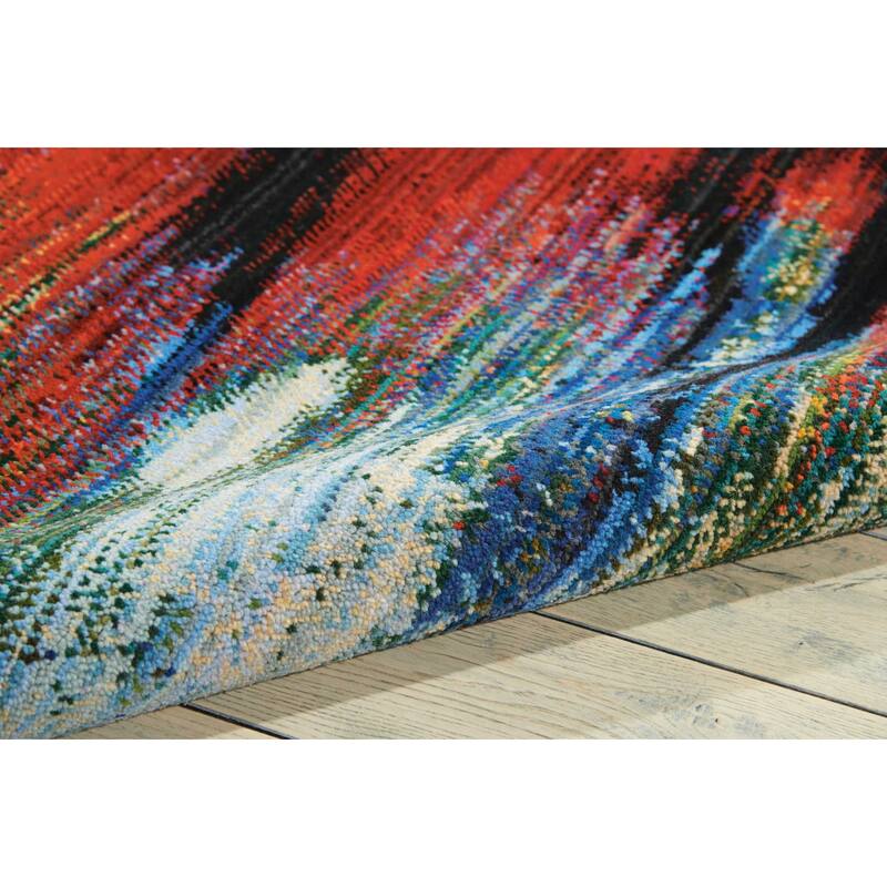 Nourison Chroma Colorful Abstract Area Rug