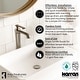 preview thumbnail 15 of 29, Karran Woodburn Single Hole Single Handle Vessel Bathroom Faucet with Matching Pop-Up Drain