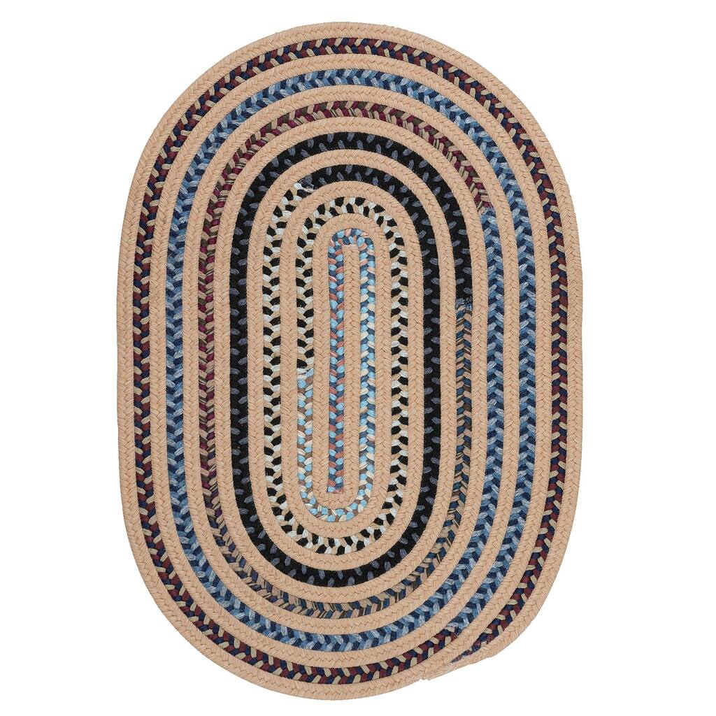 Colonial Mills Rhoddy Multicolor Oval Area Rug