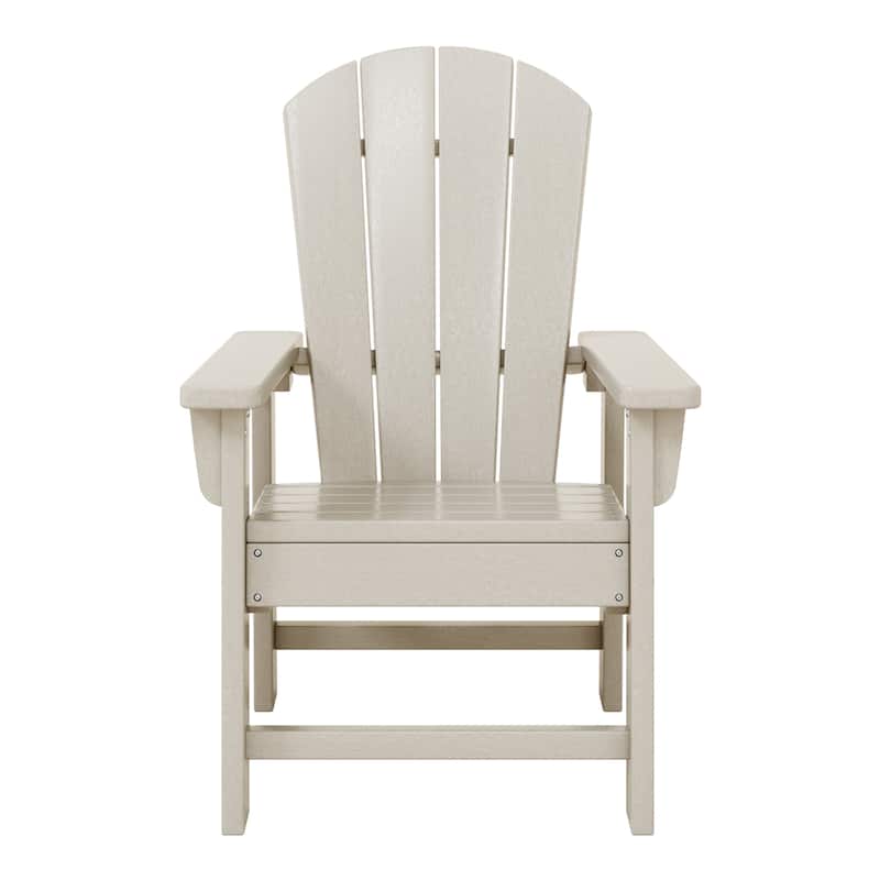 Laguna Kids Outdoor Poly Adirondack Chair With Side Table 2-Piece Set