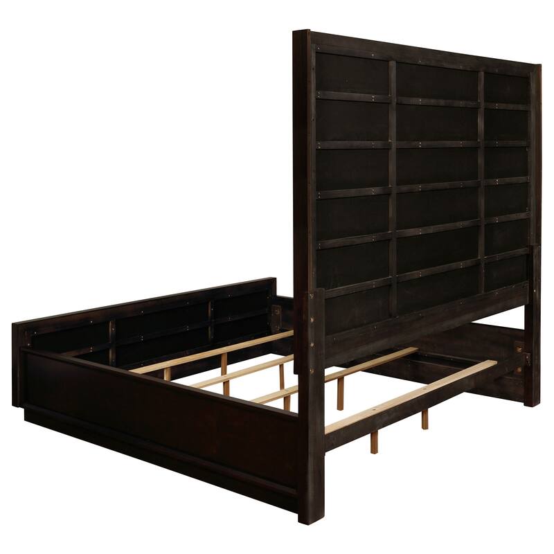 Durango Panel Bedroom Set Grey and Smoked Peppercorn