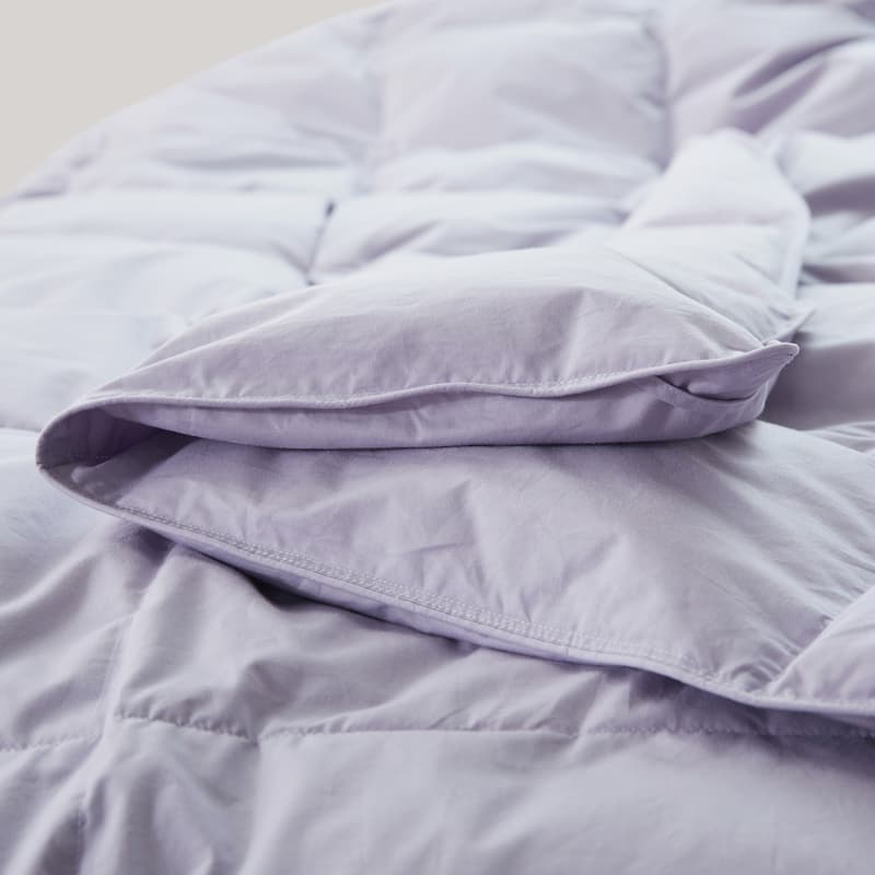 All Season 100% Organic Cotton Down Breathable Duvet Insert Medium Warmth Comforter