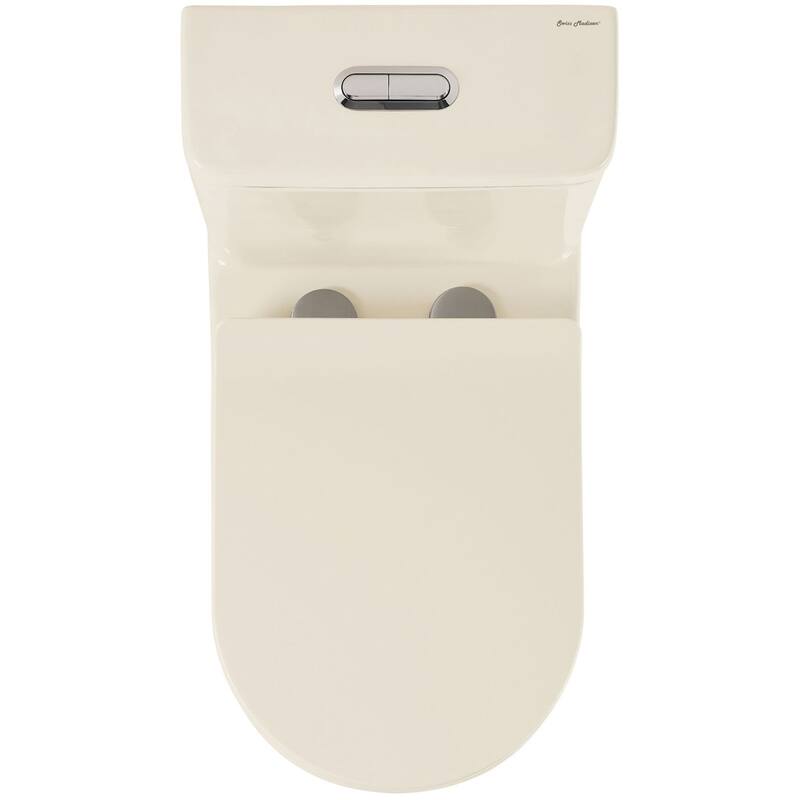 Swiss Madison Burdon 0.8 / 1.28 GPF Dual Flush One Piece Elongated
