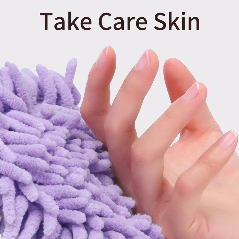 Cute Cartoon Fuzzy Ball Hand Towels, Soft and Quick Dry Decorative Hanging Hand Towel Set for Bathroom, Kitchen, Toilet