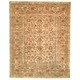 preview thumbnail 9 of 11, SAFAVIEH Couture Hand-knotted Farahan Sarouk Stephenie Traditional Oriental Wool Rug with Fringe 12'  x  15' - Ivory/Gold - Rectangle