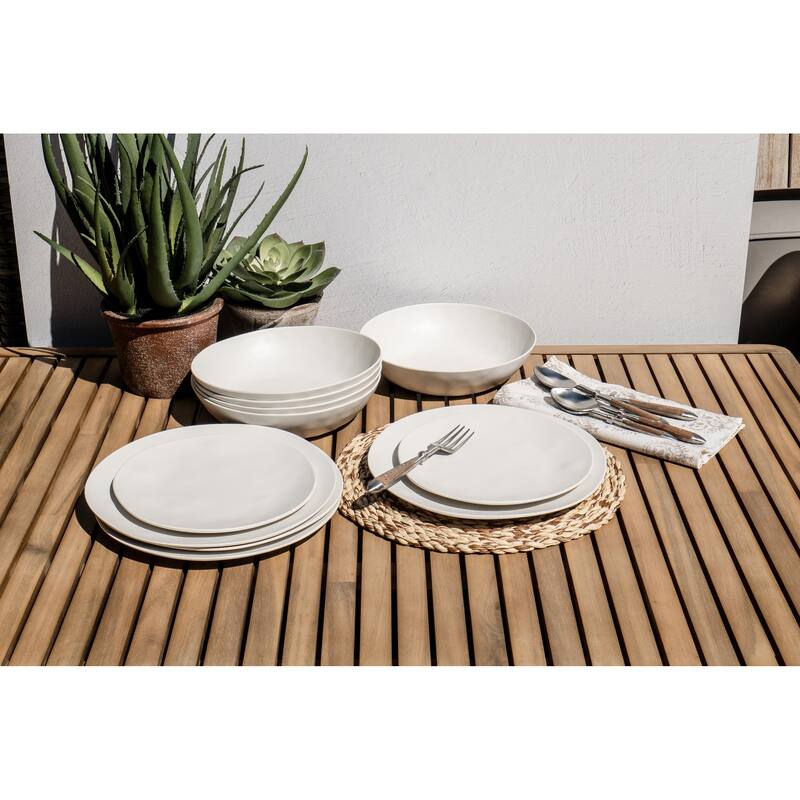 Abode Homewares Organic NewWave Melamine Salad Plate - 8.5" - Set of 6