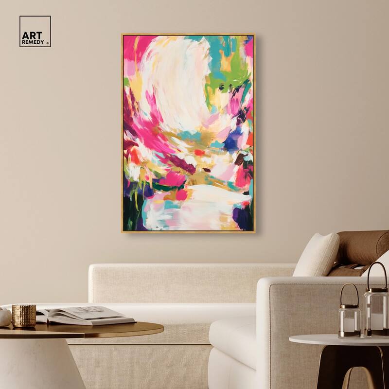 Deep Bloom II Canvas by Art Remedy