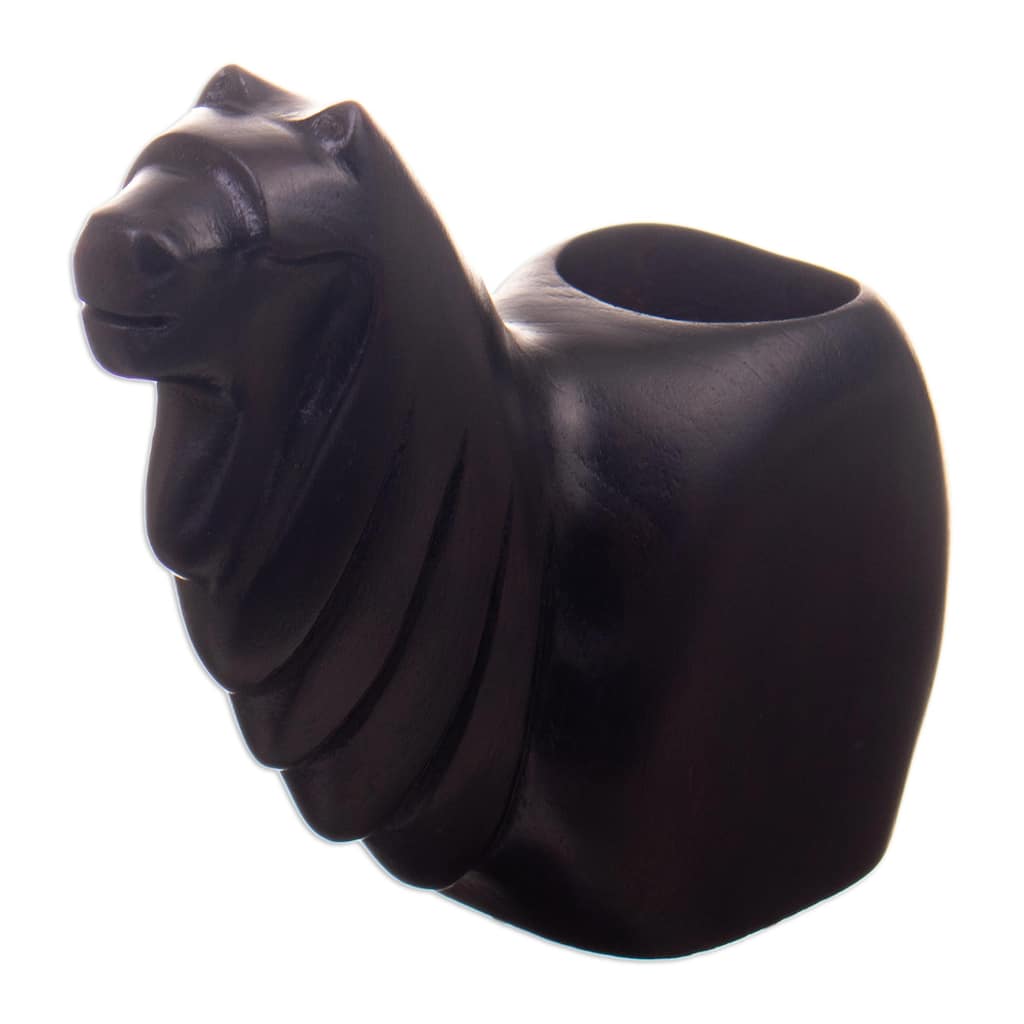 Novica Handmade Sacred Conopa Wood Sculpture