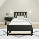 preview thumbnail 17 of 20, Max and Lily Twin-Size Bed with Slatted Headboard and Trundle