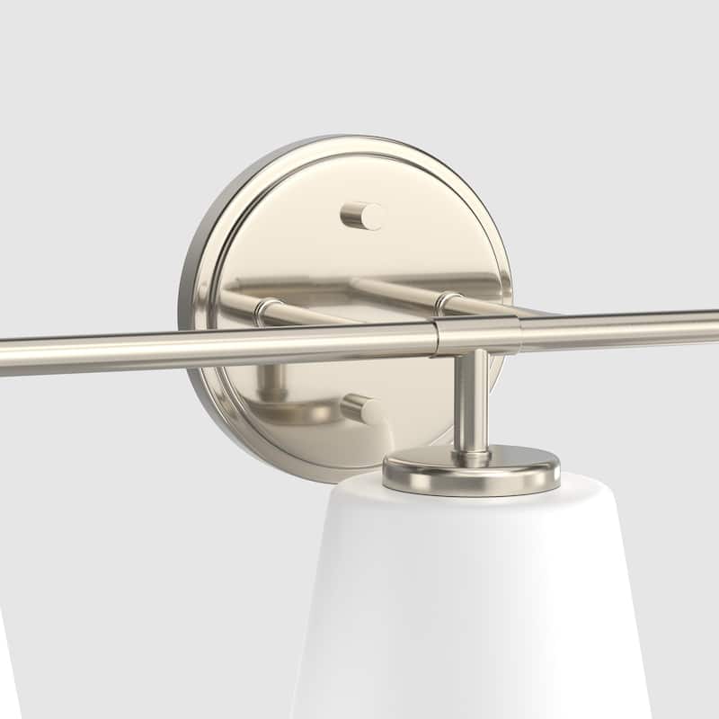 YANSUN Modern 3-Light Wall Light Fixture for Vanities, Bathrooms
