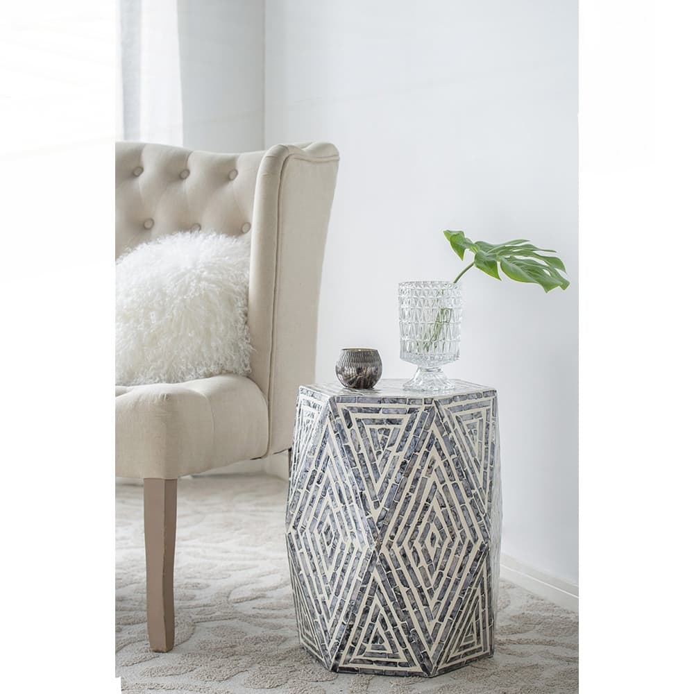 Hexagon Garden Stools