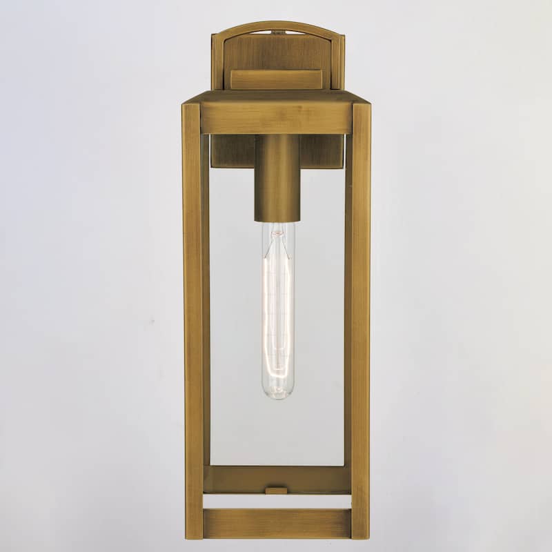 Kinzie 1-light Modern Dusk-to-Dawn Outdoor Wall Lantern