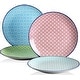 preview thumbnail 20 of 42, vancasso Macaron 4-Piece Multi-Color Dinner Plates Dessert Soup Plates Dinner Plate - Macaron