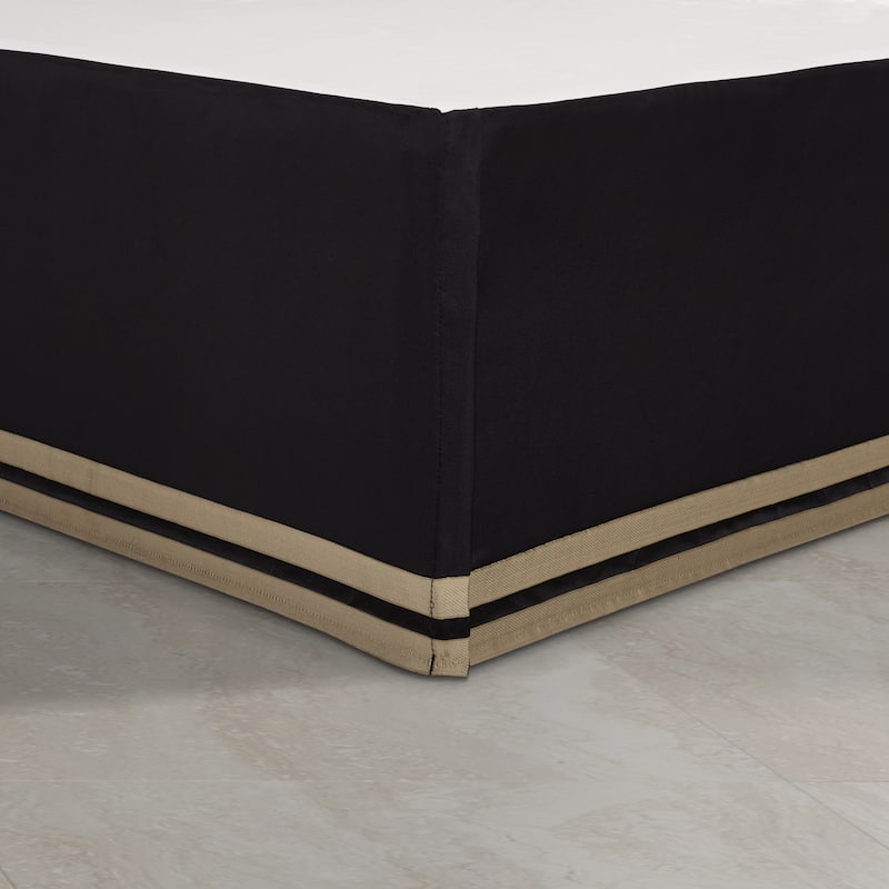 Calvari Black And Gold Comforter Set