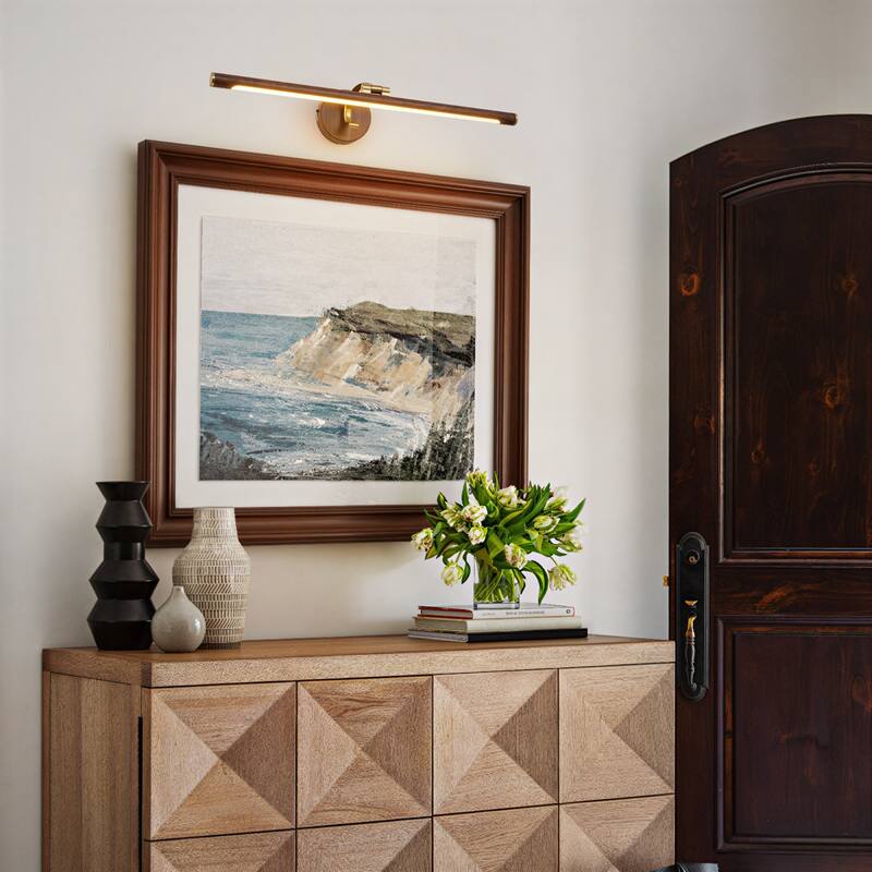 24 in. Vintage Bathroom Vanity Light Rotatable LED Bath Bar