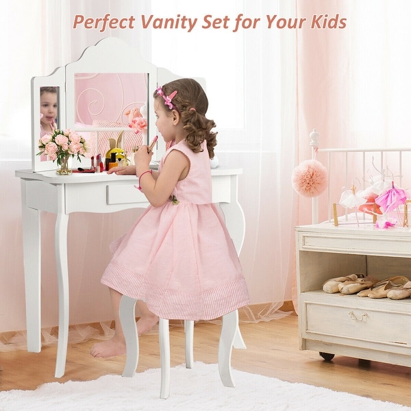 vanity chair for little girl