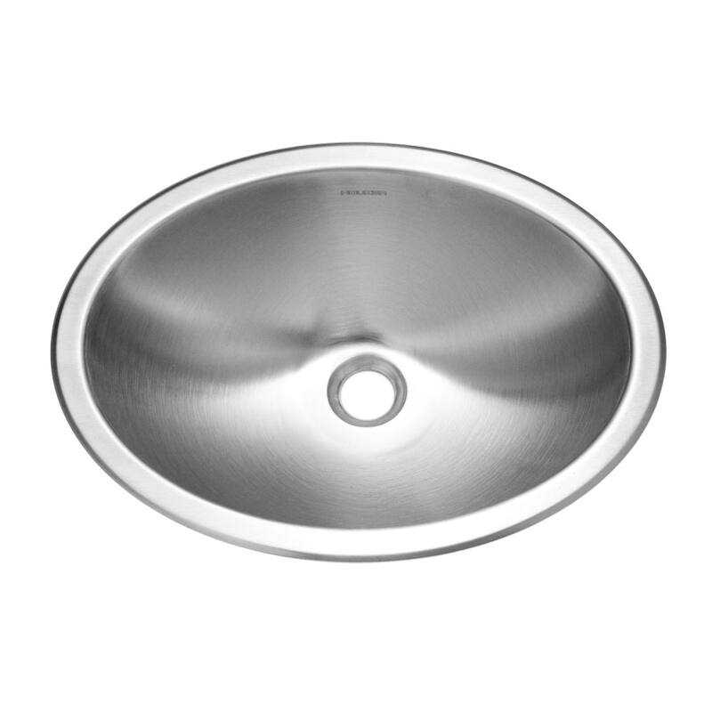Houzer Opus 17-3/4" Single Basin Undermount Stainless Steel Bar Sink - Stainless Steel - Stainless Steel