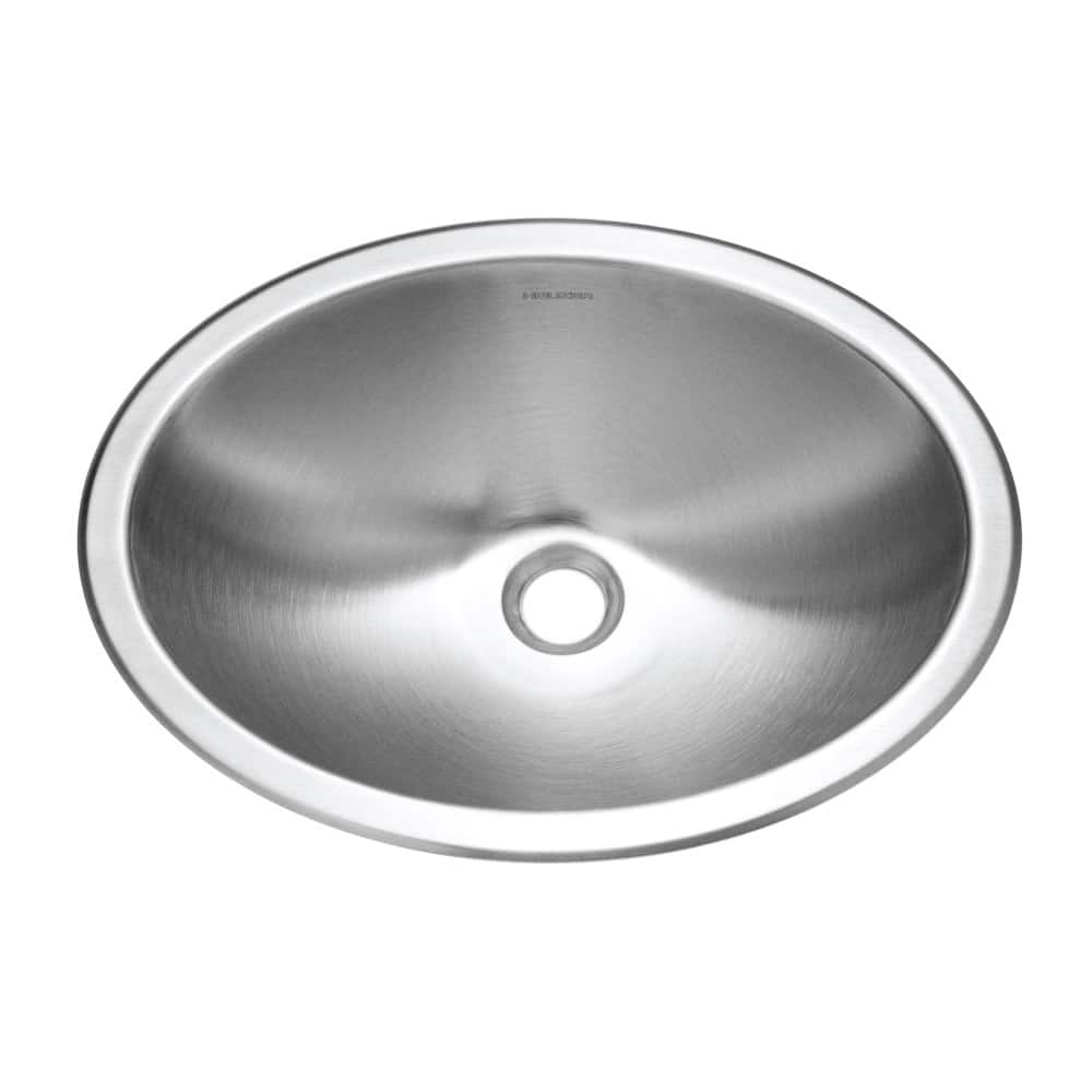 Houzer Opus 17-3/4" Single Basin Undermount Stainless Steel Bar Sink - Stainless Steel