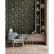preview thumbnail 10 of 22, Cassia Peacock Non-Pasted Wallpaper - Covers 56 Square Feet