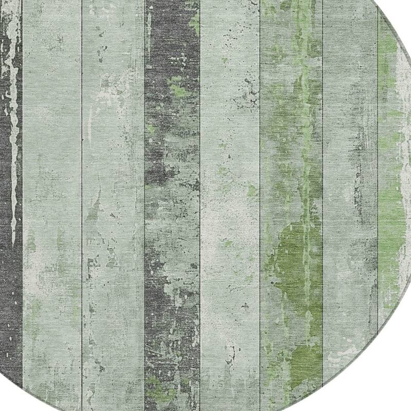 HomeRoots Striped Transitional Rectangle Outdoor Rug