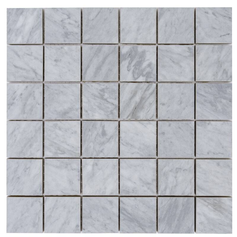 Regalia 12x12 in. Matte Gres Porcelain Uniform Square Mosaic Wall and Floor Tile (5.82 sq ft/case, 6-Pack)