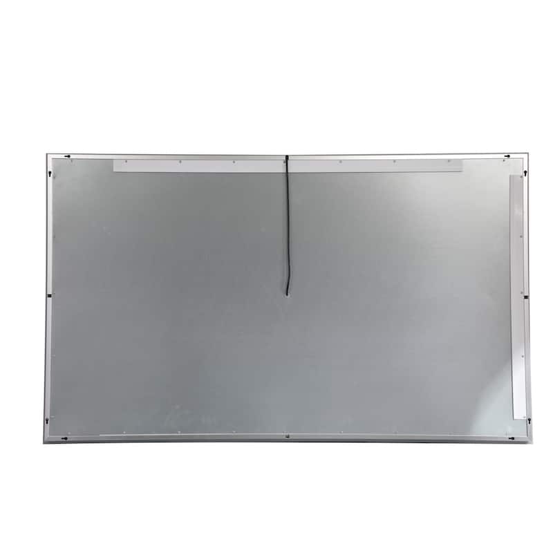 Elegant Lighting Nova 36" x 60" Rectangular Flat Aluminum Framed