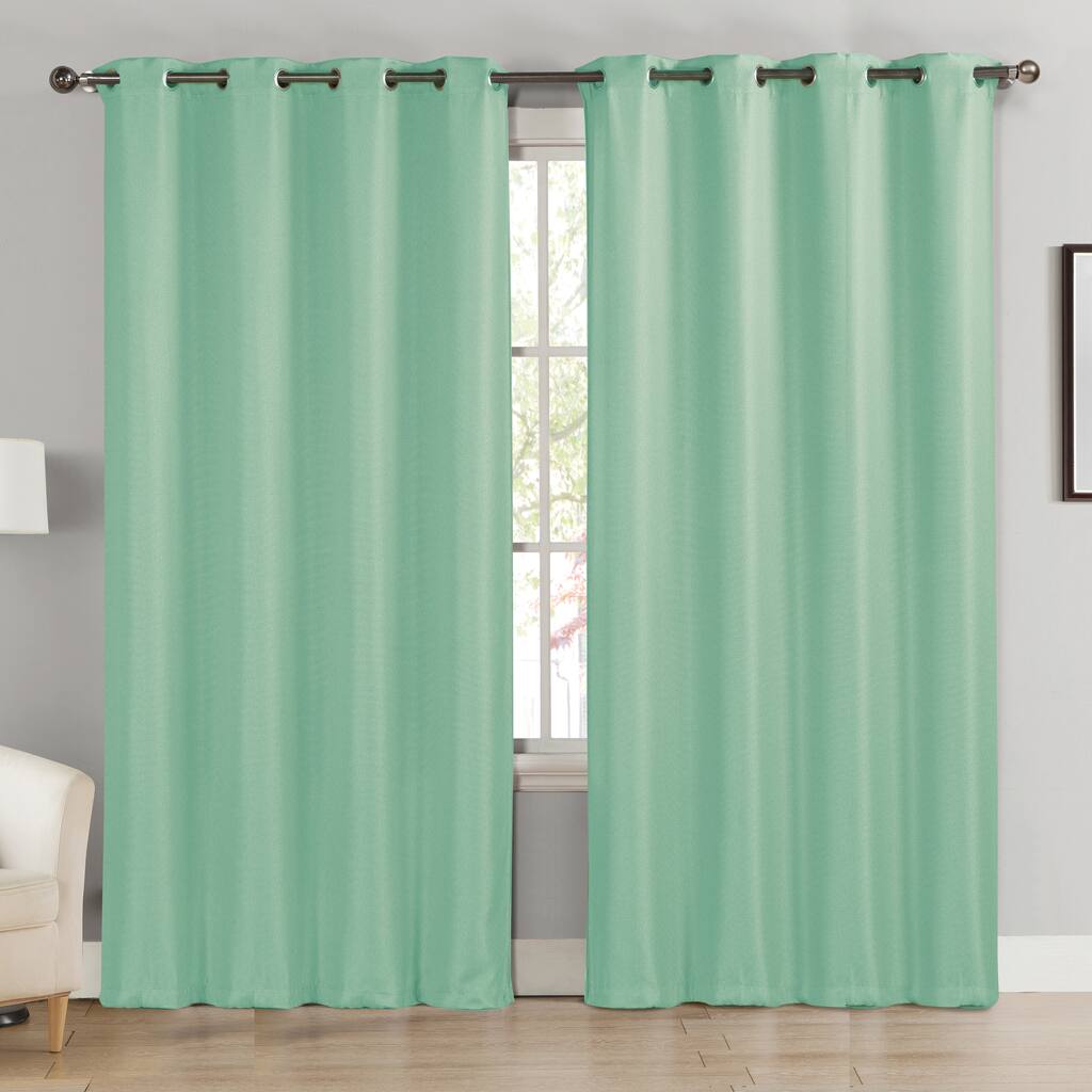 VCNY Home Celine Blackout Grommet Extra Wide Curtain Panel