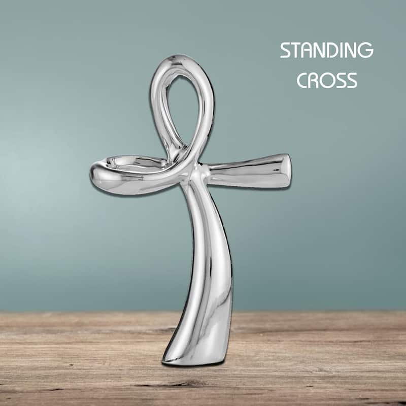 Nambe Standing Cross - 9" H