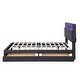 preview thumbnail 14 of 17, Multiple Storage,Full Size Upholstered Platform Bed with Storage Headboard, LED, USB Charging and 2 Drawers