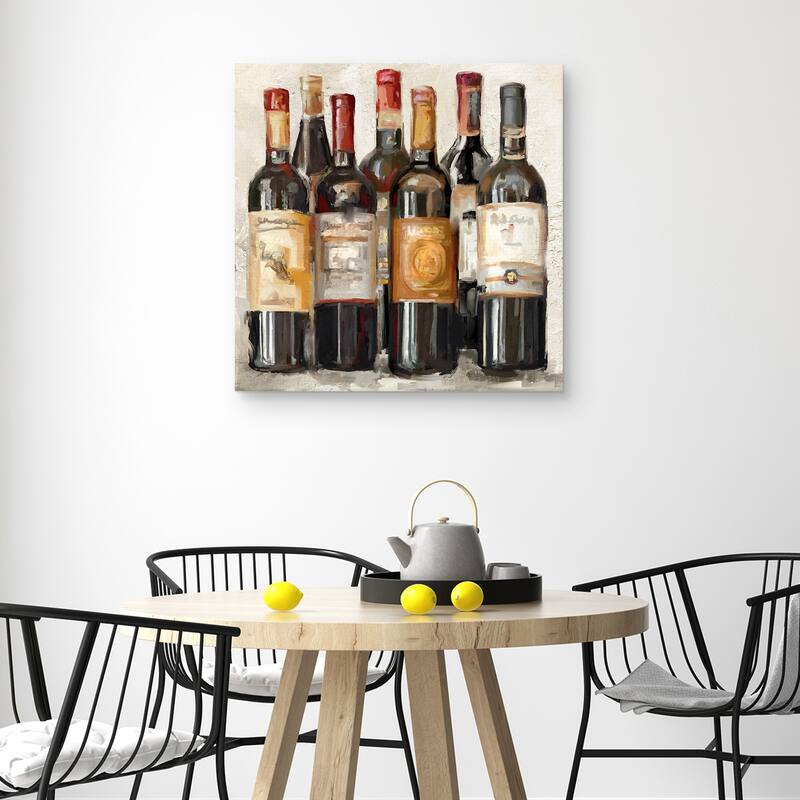 Vinology II by Studio Arts Canvas Art Print