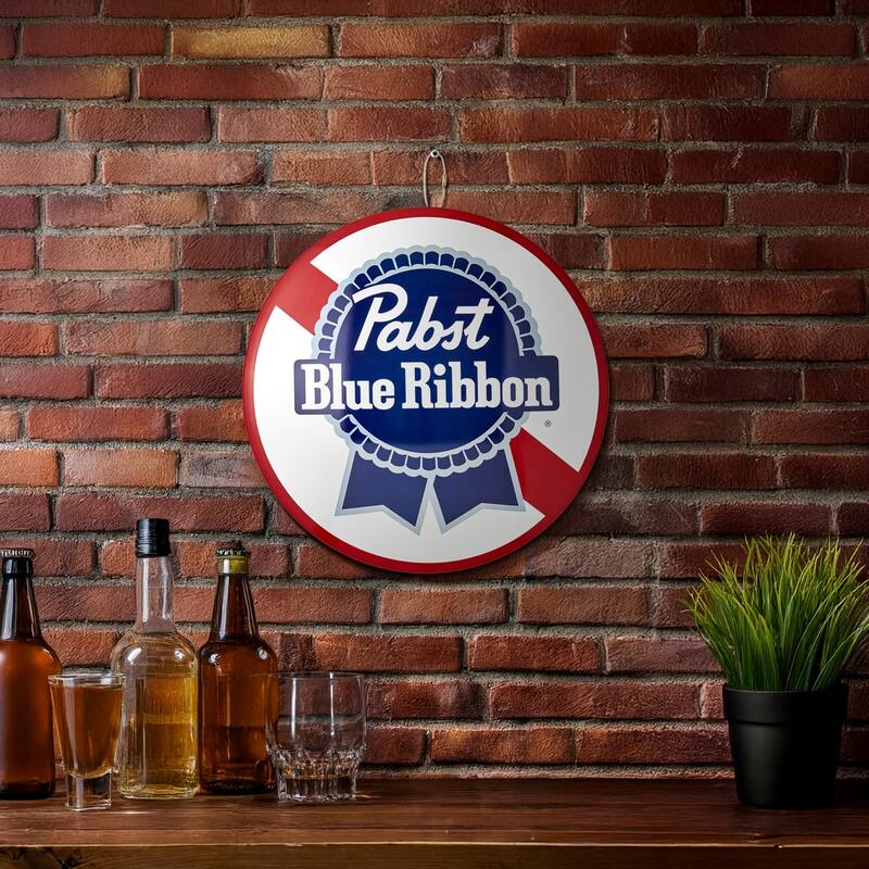 American Art Decor Dome Shaped Metal Wall Art Sign