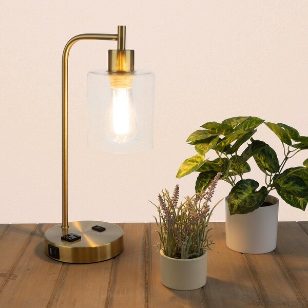 Hanging touch lamp top