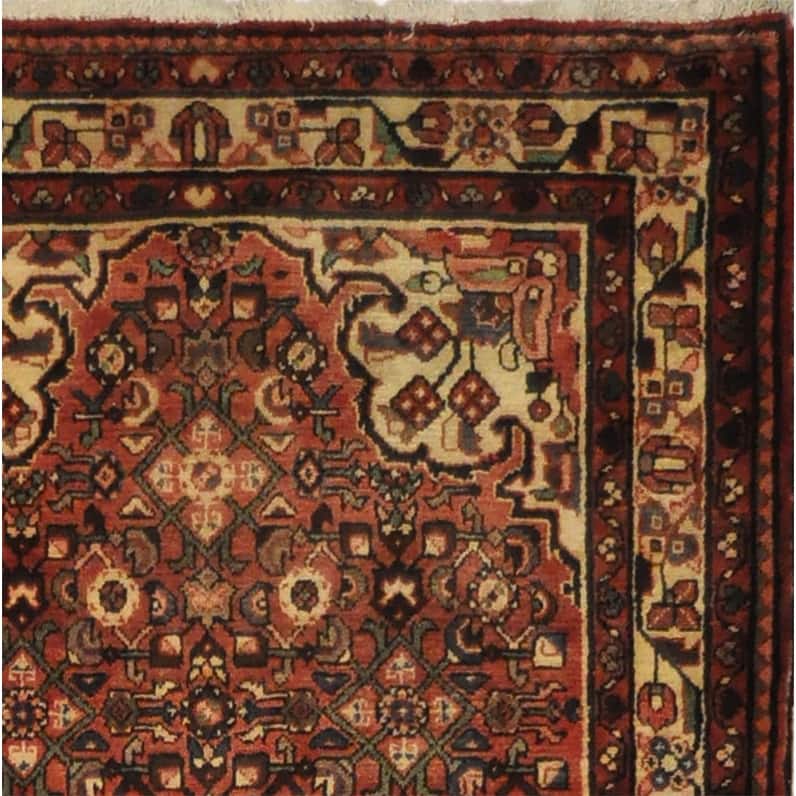 Handmade Hamadan Wool Runner (Iran) - 3'8 x 12'9