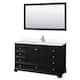 Option Dark Espresso,Chrome Trim,Carrara Cult. Marble Top