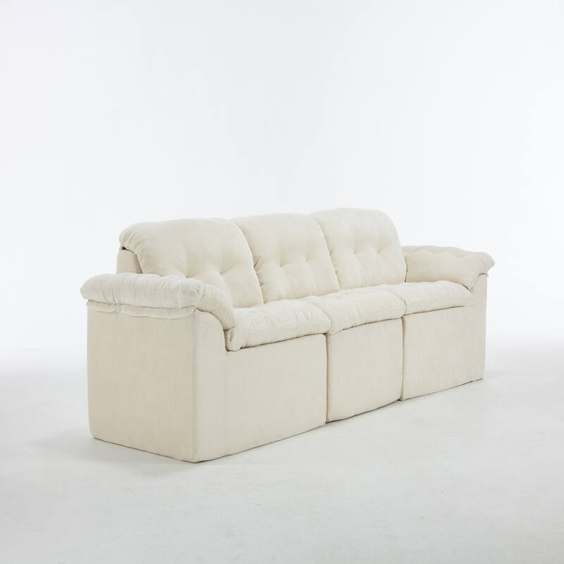 Modular Convertible Cushioned Sleeper Sofa Set