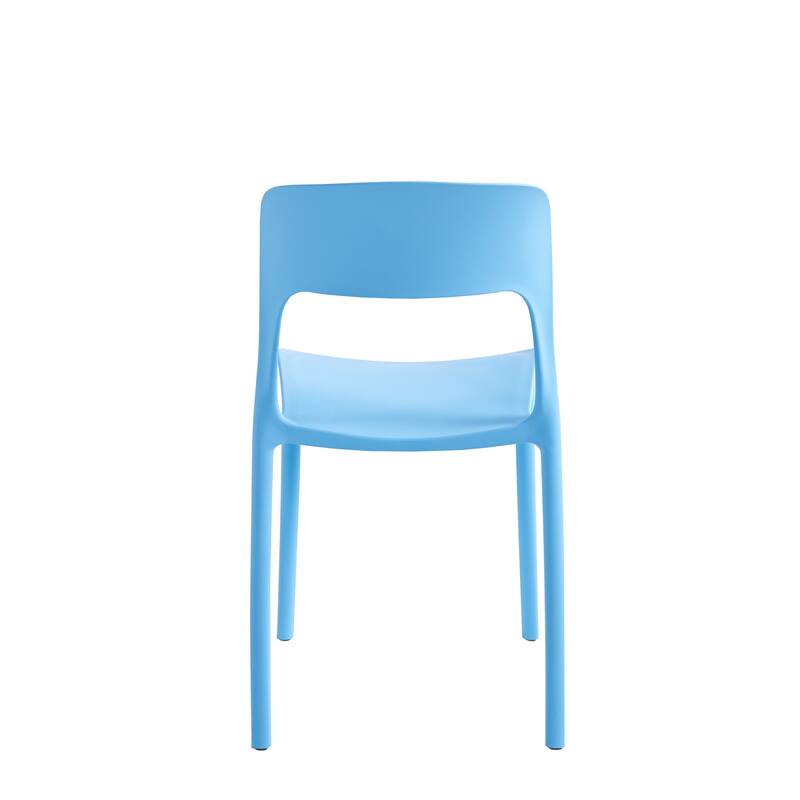 Porthos Home Brody Stackable Plastic Dining Chairs (Set of 2)