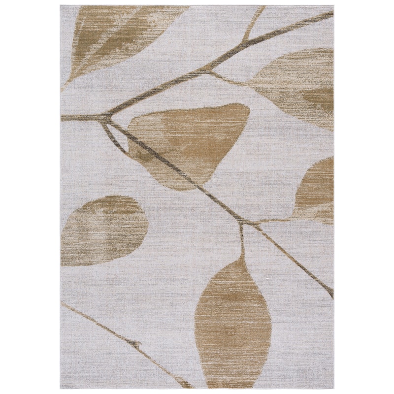 SAFAVIEH Marvel Aiten Modern Rug - Beige/Grey - 5'3" x 7'6"