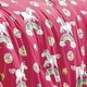 preview thumbnail 3 of 4, Pink Rainbows & Unicorns Reversible Kids Quilt Coverlet Bedspread Bedding Set