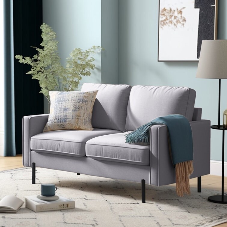 ❤️LUXE163AKMBB×gravis KONA Kona Linen Loveseat - Bed Bath & Beyond - 39207192