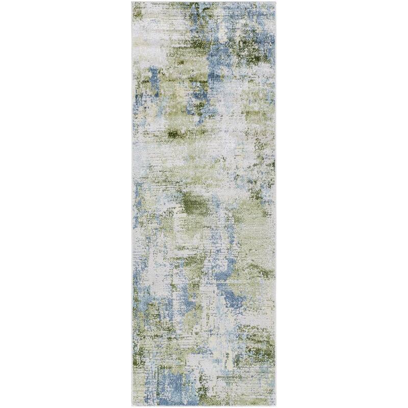 Livabliss Lillian Modern & Contemporary Abstract Indoor/Outdoor Area Rug