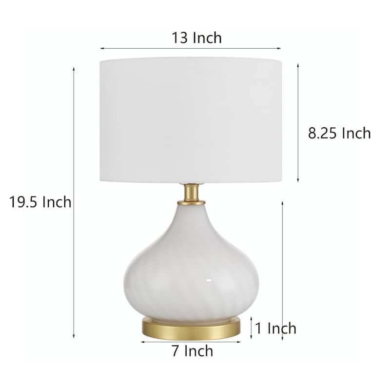 Aroma Racrosile Ceramic Table Lamp - 1-light