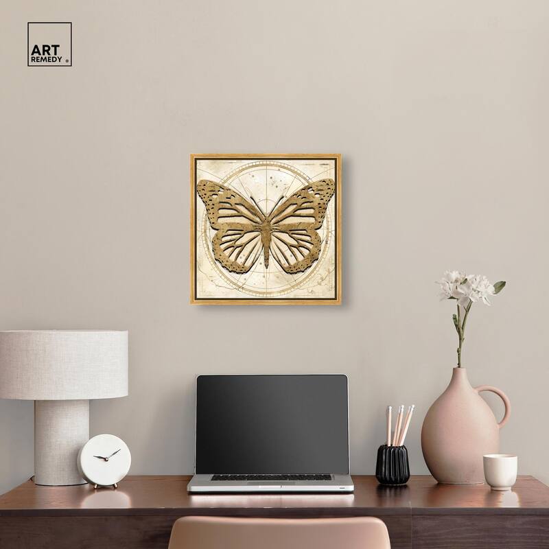 Astro Fluttering Wings Canvas by Art Remedy