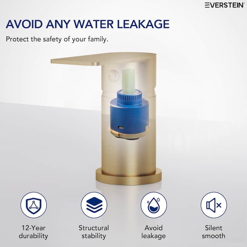 Modern Tub Filler with Hand Sprayer Deck Mount Tub Faucet with Hand Shower 3 Holes Bathtub Faucet Brass