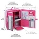 preview thumbnail 7 of 10, Badger Basket Home & Go Doll Kitchen with Storage for 12-inch Dolls