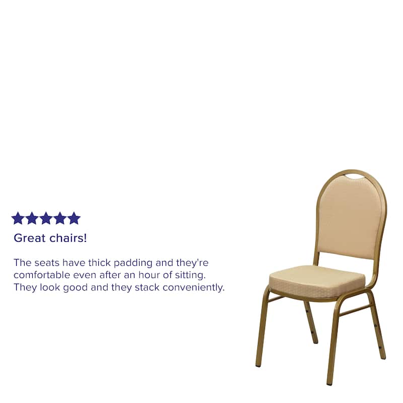 Dome Back Stacking Banquet Chair