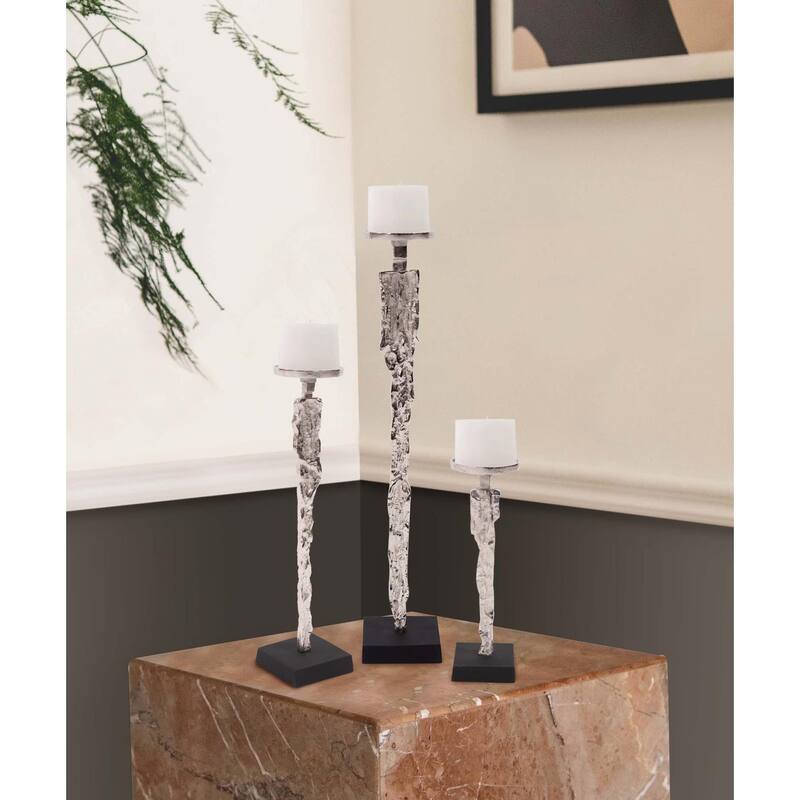 Abstract Figure Candle Holder Short