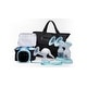 preview thumbnail 1 of 0, Zomee Z2 with Manual Pump Adapter + Tote & Cooler Bag - Blue - 21MM & 24MM