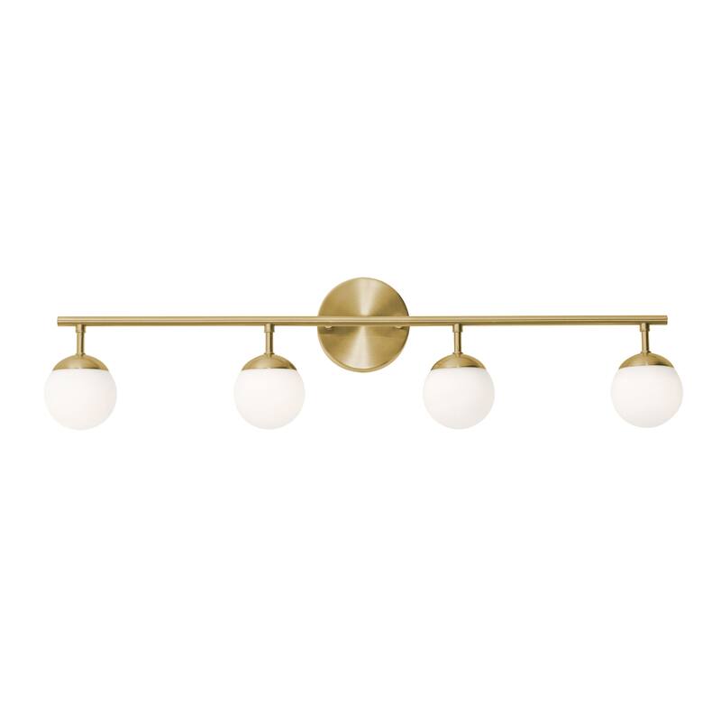 AFX PRLV3208L30D1 Pearl 4 Light 32" Wide LED Vanity Light with Frosted