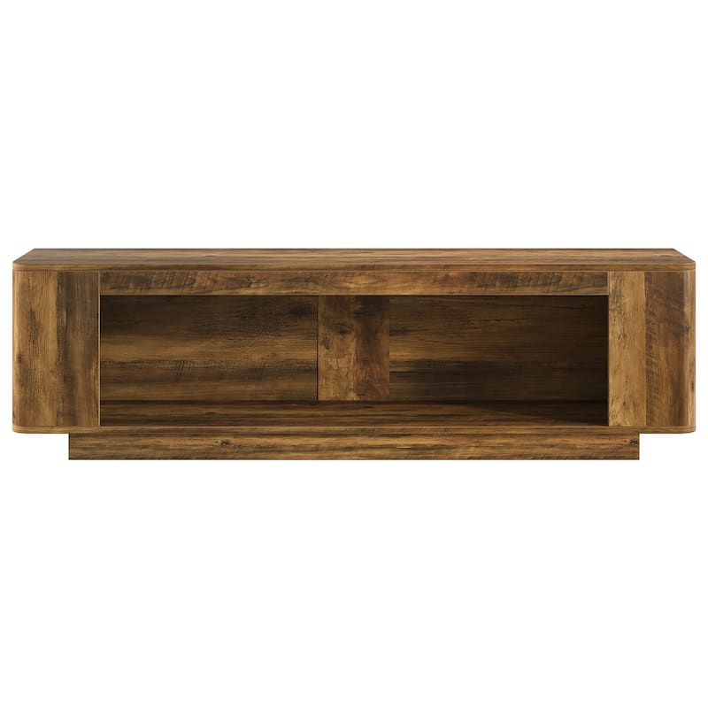 70.9-Inch TV Stand with LED Light Strip, Entertainment Center Television Console Media Storage Table Accent Cabinet